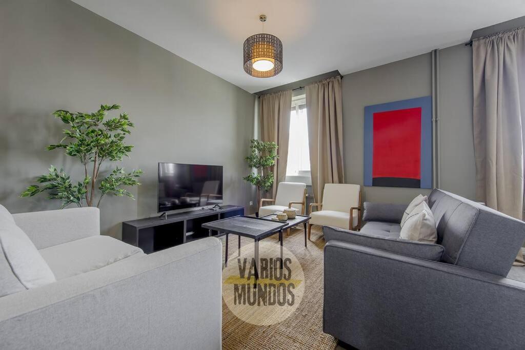 Luxury&Cool 9Pax Con Vistas Al Centro De Madrid Daire Dış mekan fotoğraf